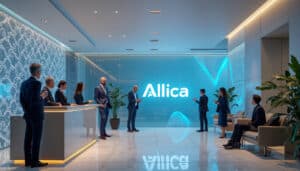 découvrez le nouveau logo d'allica bank, symbole de son évolution et de son engagement vers l'avenir. plongez dans cette transformation visuelle qui reflète l'essor de la banque et son ambition d'offrir des services toujours plus innovants et adaptés à ses clients.